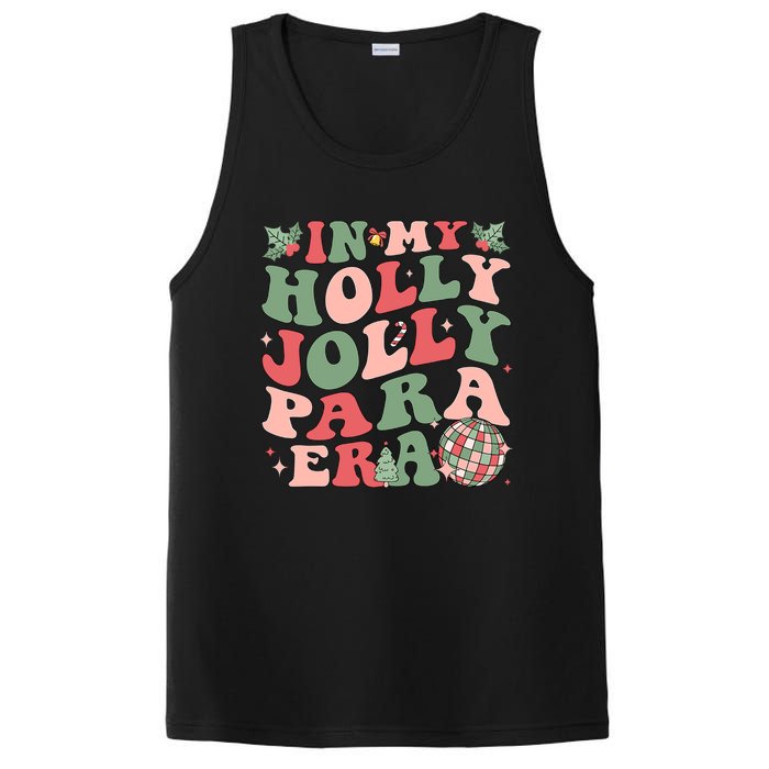 In My Holly Xmas Jolly Para Era Retro Christmas Jolly Para PosiCharge Competitor Tank