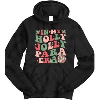 In My Holly Xmas Jolly Para Era Retro Christmas Jolly Para Tie Dye Hoodie