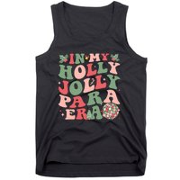 In My Holly Xmas Jolly Para Era Retro Christmas Jolly Para Tank Top