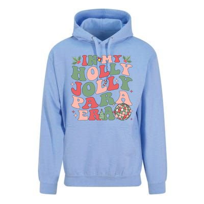 In My Holly Xmas Jolly Para Era Retro Christmas Jolly Para Unisex Surf Hoodie