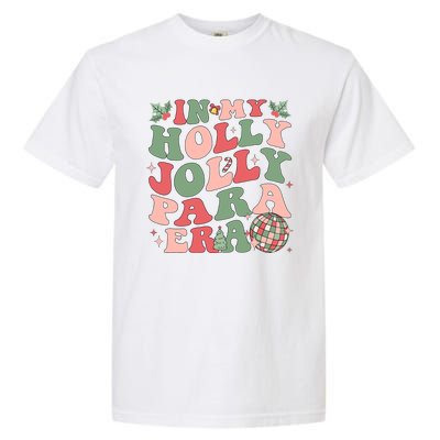 In My Holly Xmas Jolly Para Era Retro Christmas Jolly Para Garment-Dyed Heavyweight T-Shirt