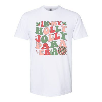 In My Holly Xmas Jolly Para Era Retro Christmas Jolly Para Softstyle CVC T-Shirt