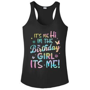 Its Me Hi Im The Birthday Its Me Birthday Party Ladies PosiCharge Competitor Racerback Tank