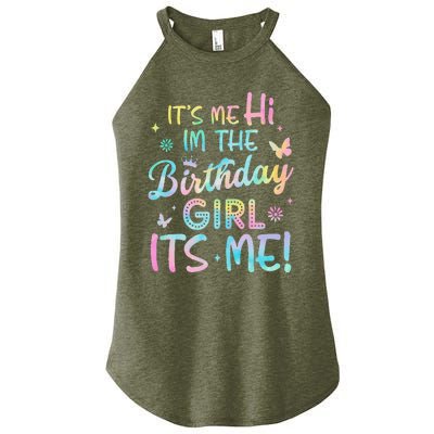 Its Me Hi Im The Birthday Its Me Birthday Party Women's Perfect Tri Rocker Tank