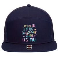 Its Me Hi Im The Birthday Its Me Birthday Party 7 Panel Mesh Trucker Snapback Hat