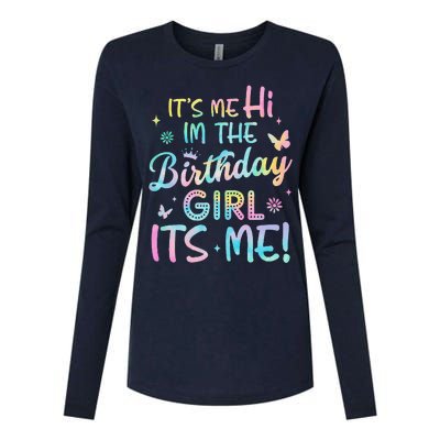 Its Me Hi Im The Birthday Its Me Birthday Party Womens Cotton Relaxed Long Sleeve T-Shirt