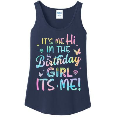 Its Me Hi Im The Birthday Its Me Birthday Party Ladies Essential Tank