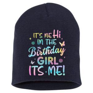 Its Me Hi Im The Birthday Its Me Birthday Party Short Acrylic Beanie