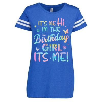 Its Me Hi Im The Birthday Its Me Birthday Party Enza Ladies Jersey Football T-Shirt