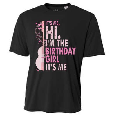 ItS Me Hi IM The Birthday Girl Fun Celebration Cooling Performance Crew T-Shirt