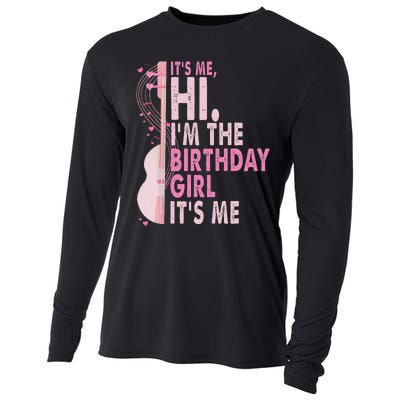 ItS Me Hi IM The Birthday Girl Fun Celebration Cooling Performance Long Sleeve Crew