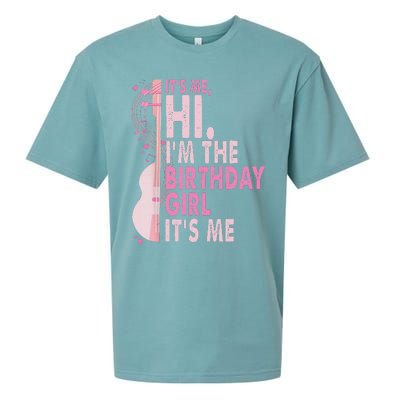 ItS Me Hi IM The Birthday Girl Fun Celebration Sueded Cloud Jersey T-Shirt