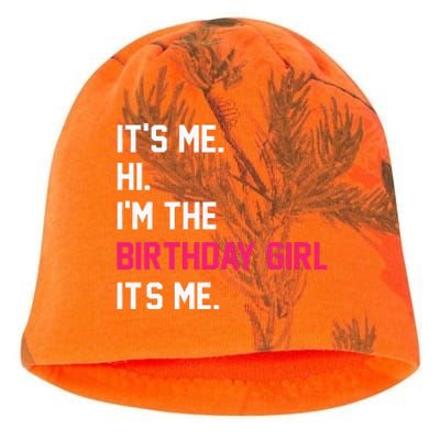 ItS Me Hi IM The Birthday Girl ItS Me Birthday Girl Party Kati - Camo Knit Beanie