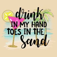 In My Hand Toes In The Sand Summer Vibes Beach Vacay Cool Gift Bag