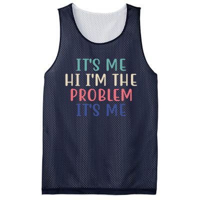 It's Me Hi I'm The Problem It's Me Taylor Lover Anti Hero Mesh Reversible Basketball Jersey Tank