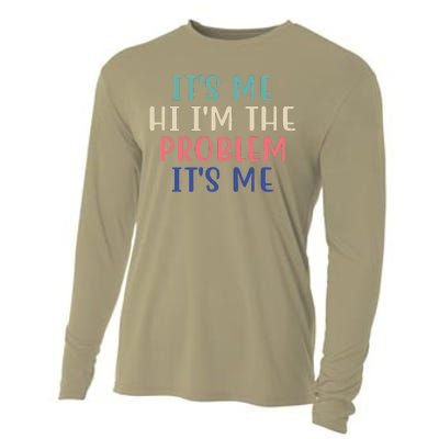 It's Me Hi I'm The Problem It's Me Taylor Lover Anti Hero Cooling Performance Long Sleeve Crew