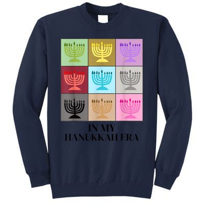 In My Hanukkah Era Ugly Jewish Xmas Funny Christmas Hanukkah Tall Sweatshirt