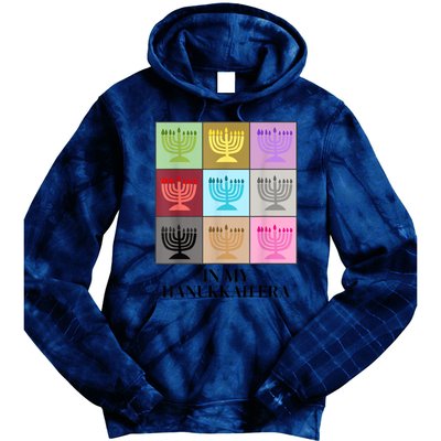 In My Hanukkah Era Ugly Jewish Xmas Funny Christmas Hanukkah Tie Dye Hoodie