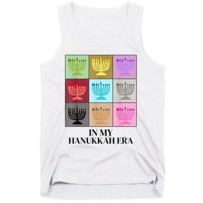 In My Hanukkah Era Ugly Jewish Xmas Funny Christmas Hanukkah Tank Top