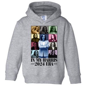 In My Harris 2024 Era Kamala Harris Toddler Hoodie