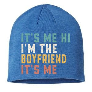 Its Me Hi Im The Friend Its Me Funny Daddy Dad Gift Sustainable Beanie