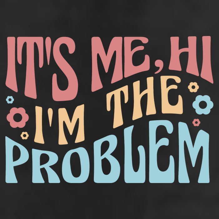 It's Me Hi I'm The Problem Funny Gift Trucker Hat