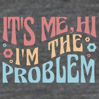It's Me Hi I'm The Problem Funny Gift Wool Snapback Cap
