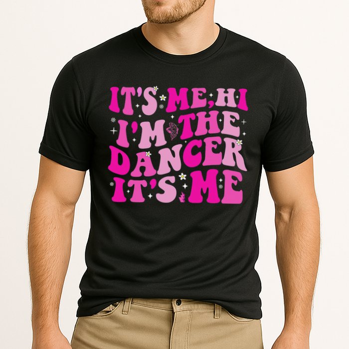 It's Me Hi I'm The Dancer It's Me Dancers Teacher Cooling Performance Crew T-Shirt