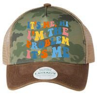It's Me Hi I'm The Problem It's Me Funny Retro Legacy Tie Dye Trucker Hat