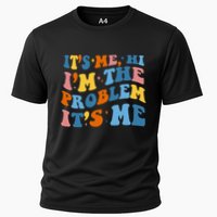 It's Me Hi I'm The Problem It's Me Funny Retro Cooling Performance Crew T-Shirt