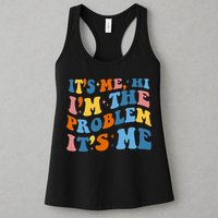 It's Me Hi I'm The Problem It's Me Funny Retro Womens Tank Top