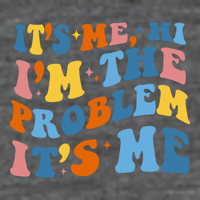 It's Me Hi I'm The Problem It's Me Funny Retro T-Shirt