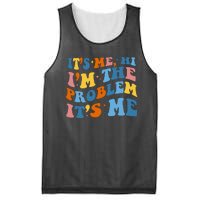 It's Me Hi I'm The Problem It's Me Funny Retro Mesh Reversible Basketball Jersey Tank