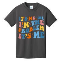 It's Me Hi I'm The Problem It's Me Funny Retro Kids T-Shirt