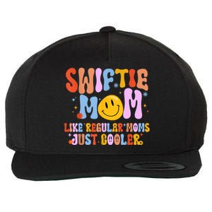 Its Me Hi Im The Cool Mom Its Me Retro Groovy Mothers Day Wool Snapback Cap