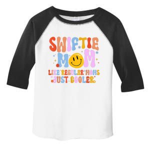 Its Me Hi Im The Cool Mom Its Me Retro Groovy Mothers Day Toddler Fine Jersey T-Shirt