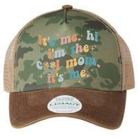 It's Me Hi I'm The Cool Mom It's Me Groovy Retro Legacy Tie Dye Trucker Hat