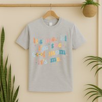 It's Me Hi I'm The Cool Mom It's Me Groovy Retro T-Shirt