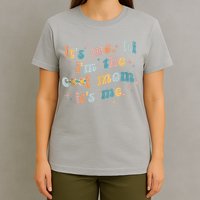 It's Me Hi I'm The Cool Mom It's Me Groovy Retro T-Shirt