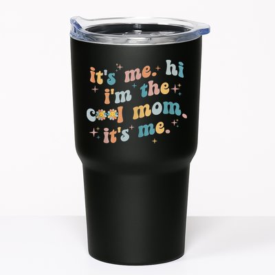 It's Me Hi I'm The Cool Mom It's Me Groovy Retro Tumbler