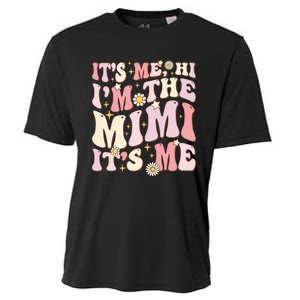 Its Me Hi I'm The Mimi It's Me Funny Groovy Mimi Cooling Performance Crew T-Shirt