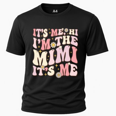 Its Me Hi I'm The Mimi It's Me Funny Groovy Mimi Performance Shirt