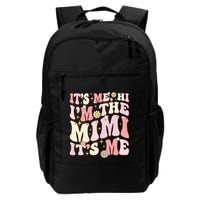 Its Me Hi I'm The Mimi It's Me Funny Groovy Mimi Backpack