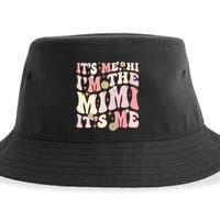 Its Me Hi I'm The Mimi It's Me Funny Groovy Mimi Sustainable Bucket Hat