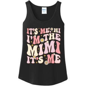 Its Me Hi I'm The Mimi It's Me Funny Groovy Mimi Ladies Essential Tank