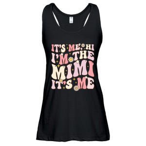 Its Me Hi I'm The Mimi It's Me Funny Groovy Mimi Ladies Essential Flowy Tank