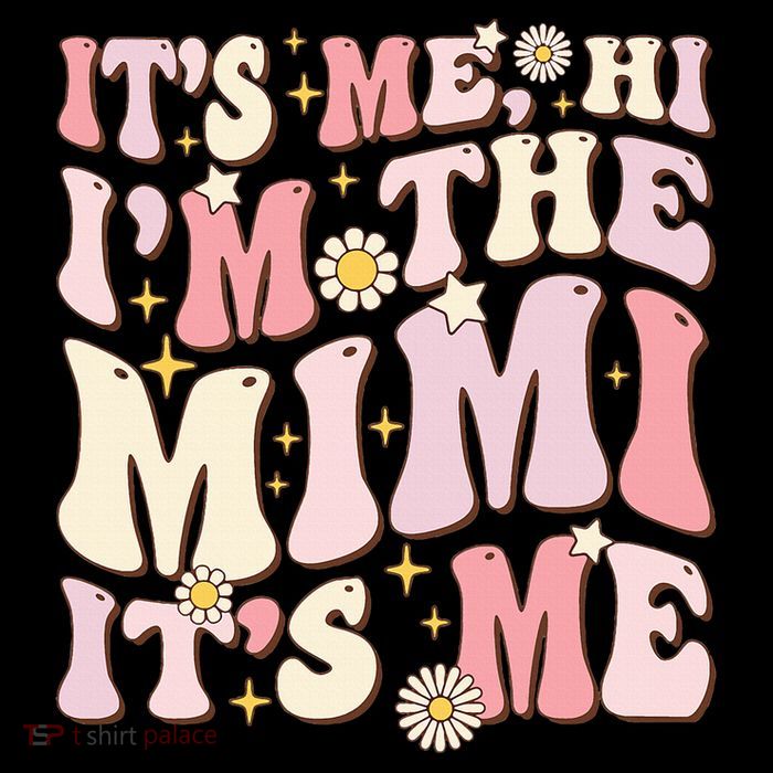 Its Me Hi I'm The Mimi It's Me Funny Groovy Mimi 16 in Basic Backpack