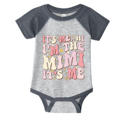 Its Me Hi I'm The Mimi It's Me Funny Groovy Mimi Infant Baby Jersey Bodysuit