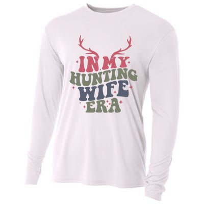 In My Hunting Wife Era Hello Hunting Season Cooling Performance Long Sleeve Crew