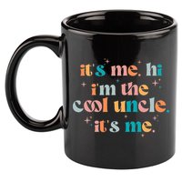 Its Me Hi Im The Cool Uncle Its Me Groovy Family Matching 11oz C Handle Ceramic Mug